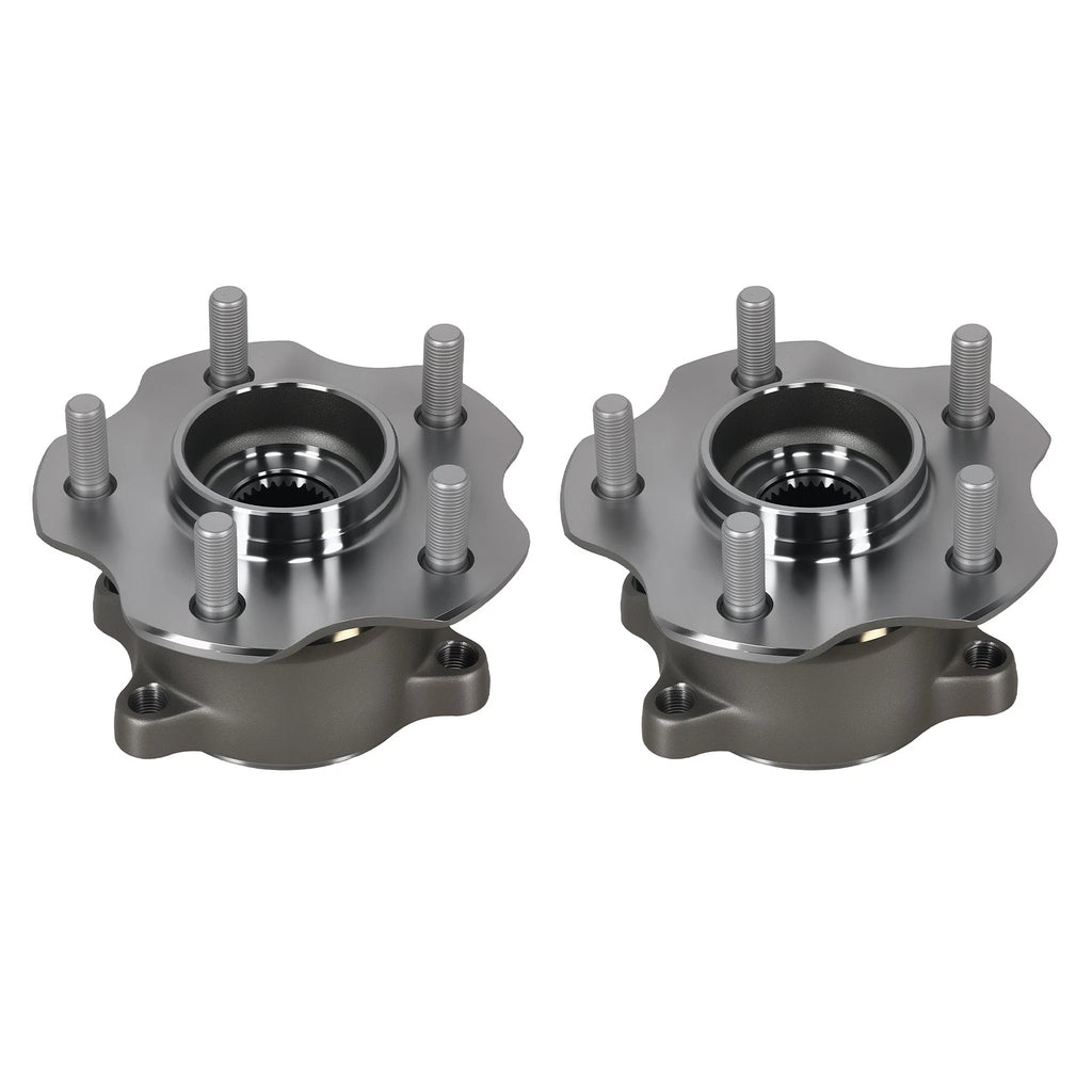 Set of 2 Rear LH RH Wheel Hub & Bearing for Infiniti QX60 Nissan Pathfinder (2013–2020) WE61773
