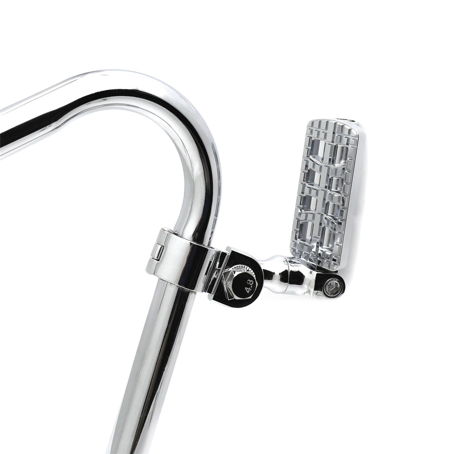 CNC Dominator Foot Peg Rest 3" Short Clamp 1.25" for Harley Road Glide (2015–2023)