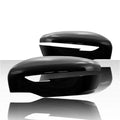 2pc Top Half Replacement Mirror Covers for 17-19 Nissan Pathfinder - Gloss Black
