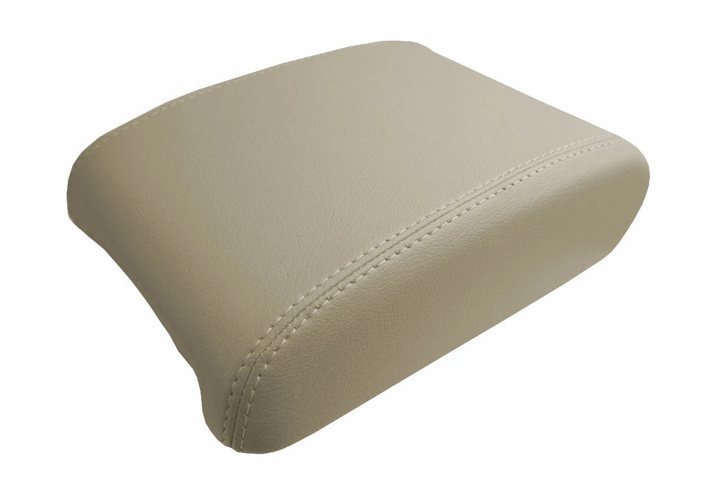 Leather Console Lid Pull Over Cover for Land Rover Evoque (2012–2017) Beige