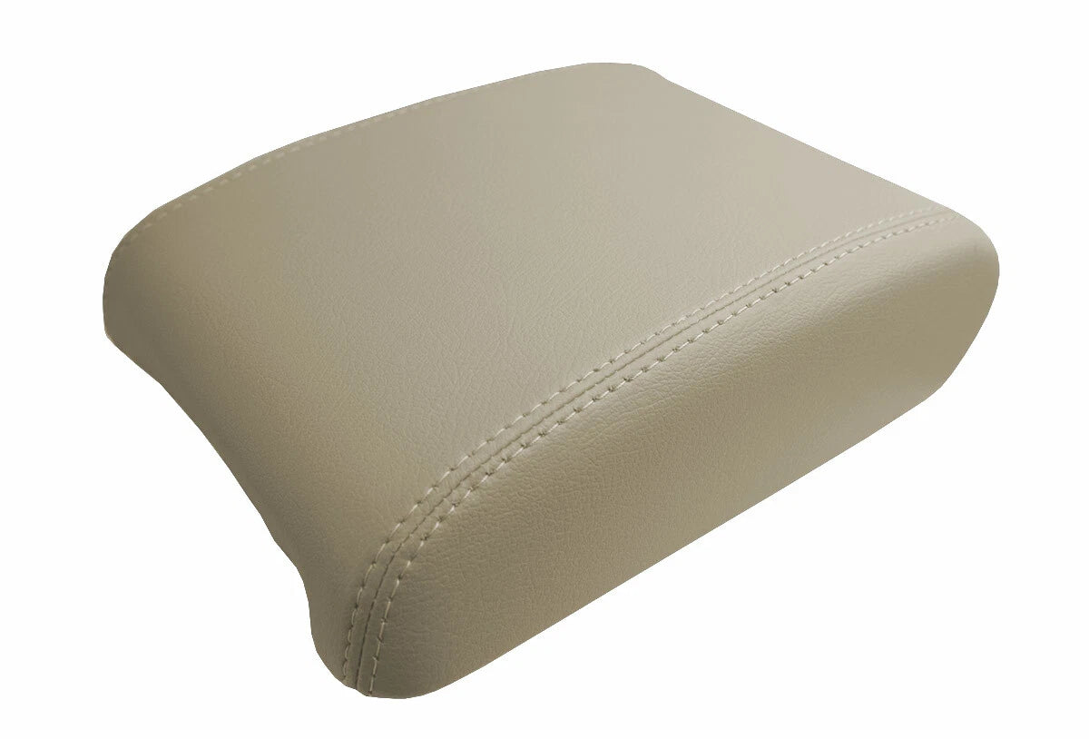 Leather Console Lid Pull Over Cover for Land Rover Evoque (2012–2017) Beige