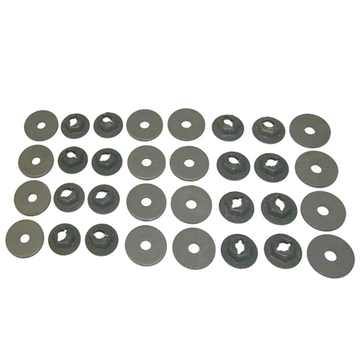 Replacement 32-Piece Hood Ornament Hardware Kit for Chevrolet (2005–2013)