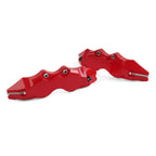 3D Style Medium Auto Disc Brake Caliper Covers for Car - Red