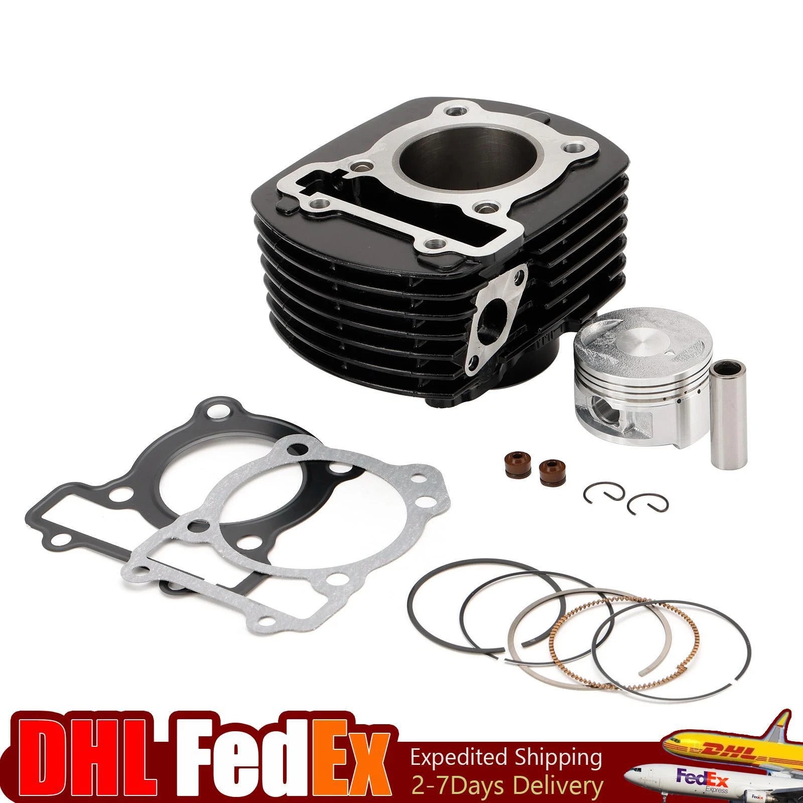 58mm Cylinder Barrel Piston Kit for Yamaha FZ16 Fazer (2010–2015) U3