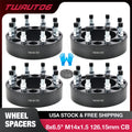 4PCS 2" 8-Lug 8x6.5 Wheel Spacers for Chevy Silverado 2500/3500 (2001–2010)