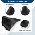 1 x Gear Shift Stick Gaiter Black Leather for BMW E39 (1995 - 2004)