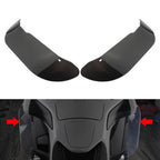 Black Front Windshield Side Spoiler for Honda GL1800 (2018-2024)