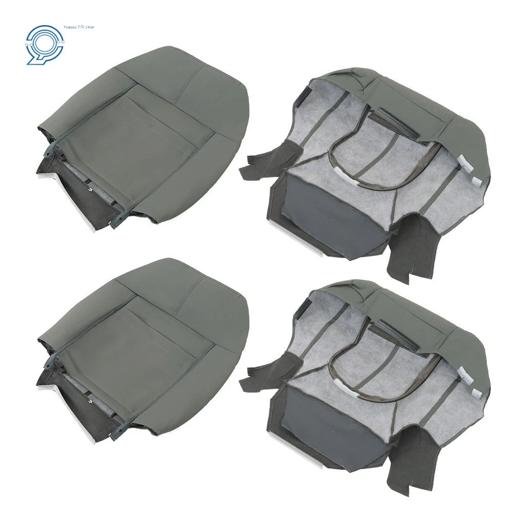 Set of 2 Front Bottom Seat Covers for Ford F250 F350 F450 F550 (2011–2016)