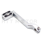 Chrome Billet Slotted Toe Shift Lever Arm for Harley Big Twin (1986–2016)