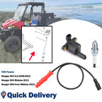 Ignition Coil with Wire Cap & Spark Plug Assembly for Polaris Ranger 500 (2013)
