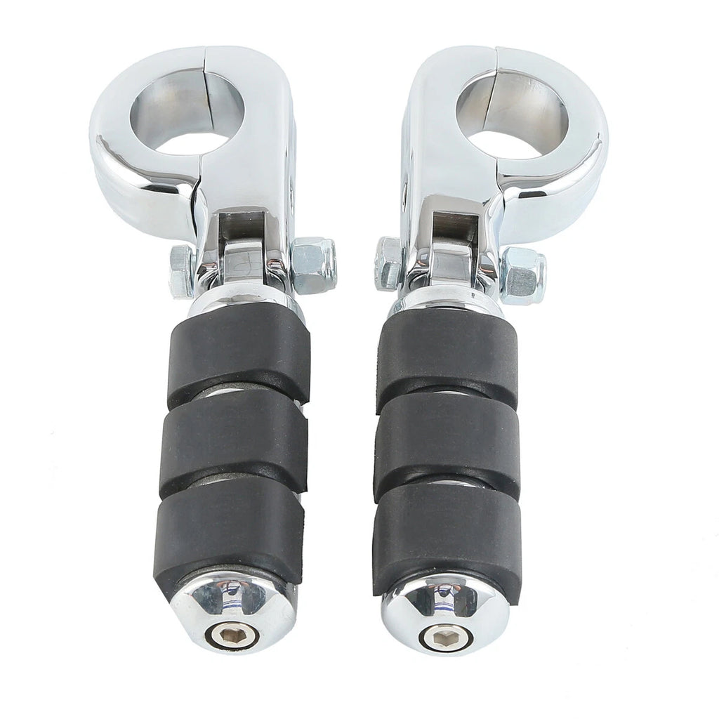 1 1/4" Engine Guards Highway Foot Pegs for Harley Road Electra Glide