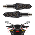 Amber LED Turn Signal Blinker Lights for Motorcycle