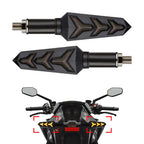 Amber LED Turn Signal Blinker Lights for Motorcycle