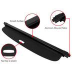 Retractable Rear Cargo Security Trunk Cover for BMW X3 (2011–2017)
