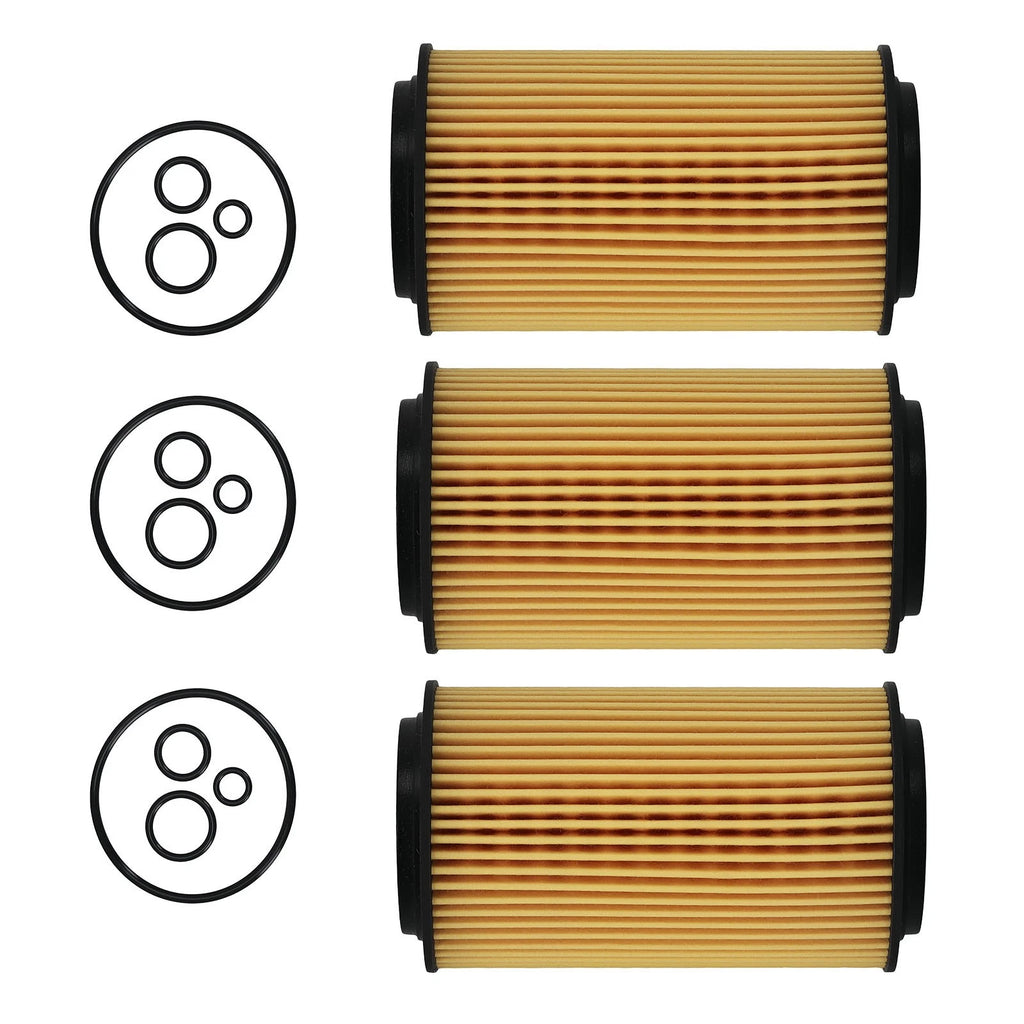 3X Engine Oil Filter for Mercedes-Benz Viano Vito (2007-2018)