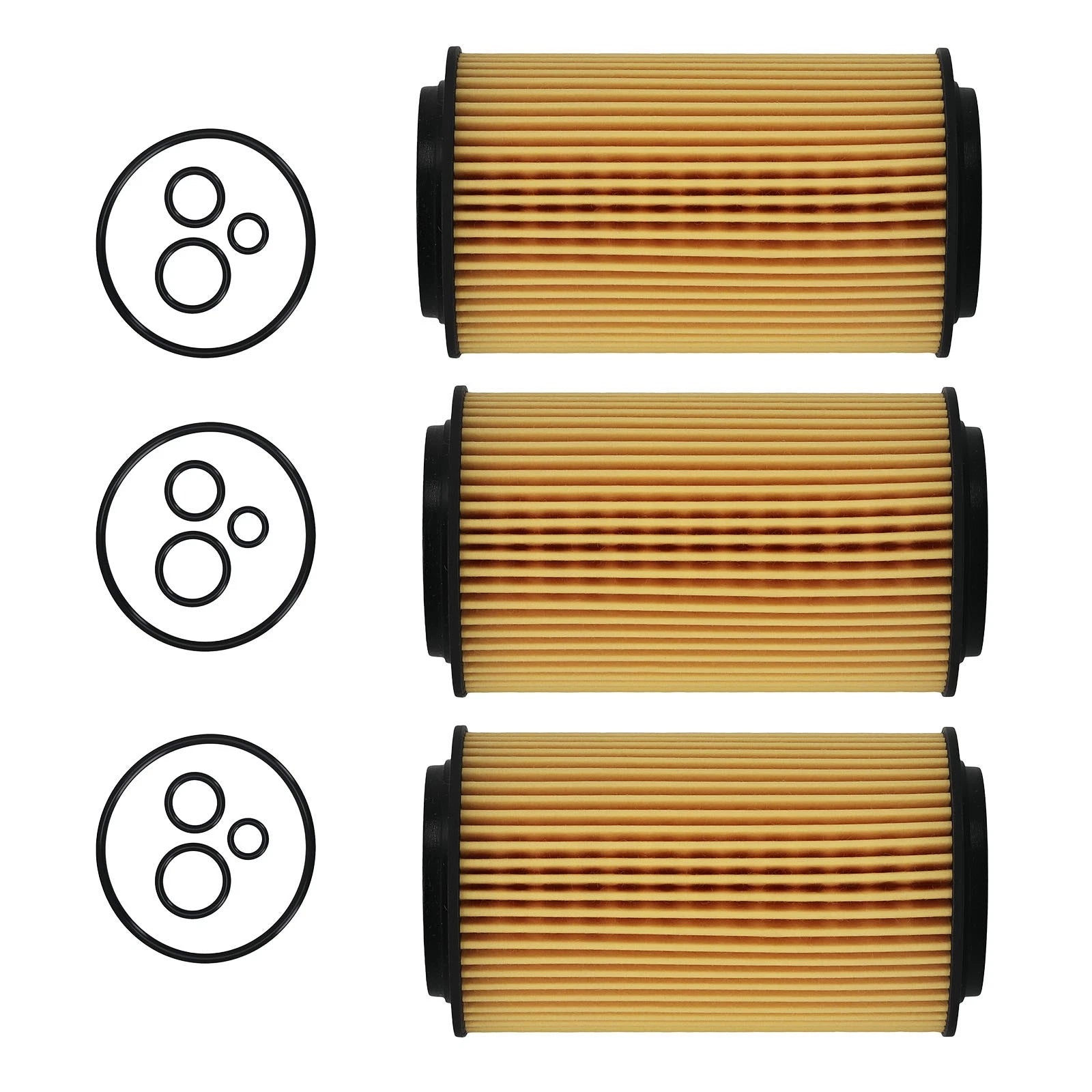 3X Engine Oil Filter for Mercedes-Benz Viano Vito (2007-2018)