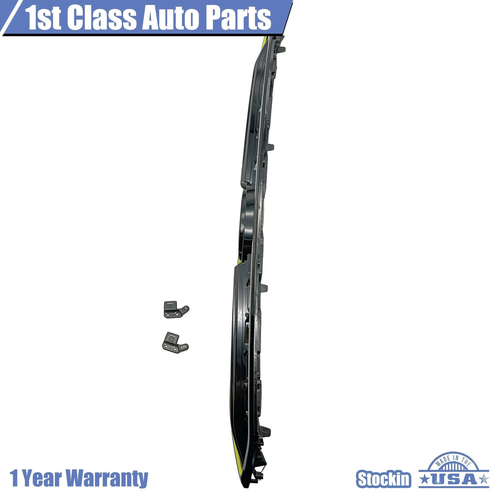 Front Upper Grille for Subaru WRX (2018–2021) with Fluorescent Yellow Trim