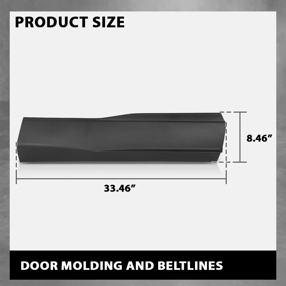 Rear Right Door Molding and Beltline for Ford Edge (2015–2023)