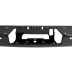 Rear Bumper Face Bar for Nissan Titan XD (2016–2021) Black Steel