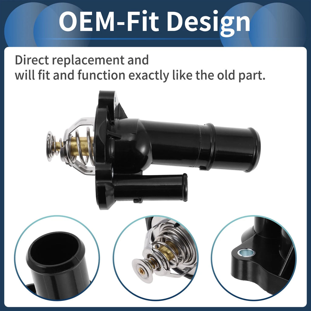 Engine Coolant Thermostat Housing Assembly for Mazda 3 S Hatchback (2007–2013)