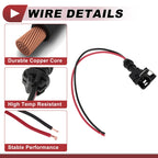 Set of 1 Side Marker Light Socket Wiring for Ford F-250 F-350 (2003–2010)