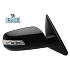 Replacement Passenger Side Power Door Mirror w/Heated Glass w/Turn Signal