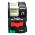 Start Light Run Stop Handle Bar Switch for Polaris Predator Outlaw 500 (2006–2007)
