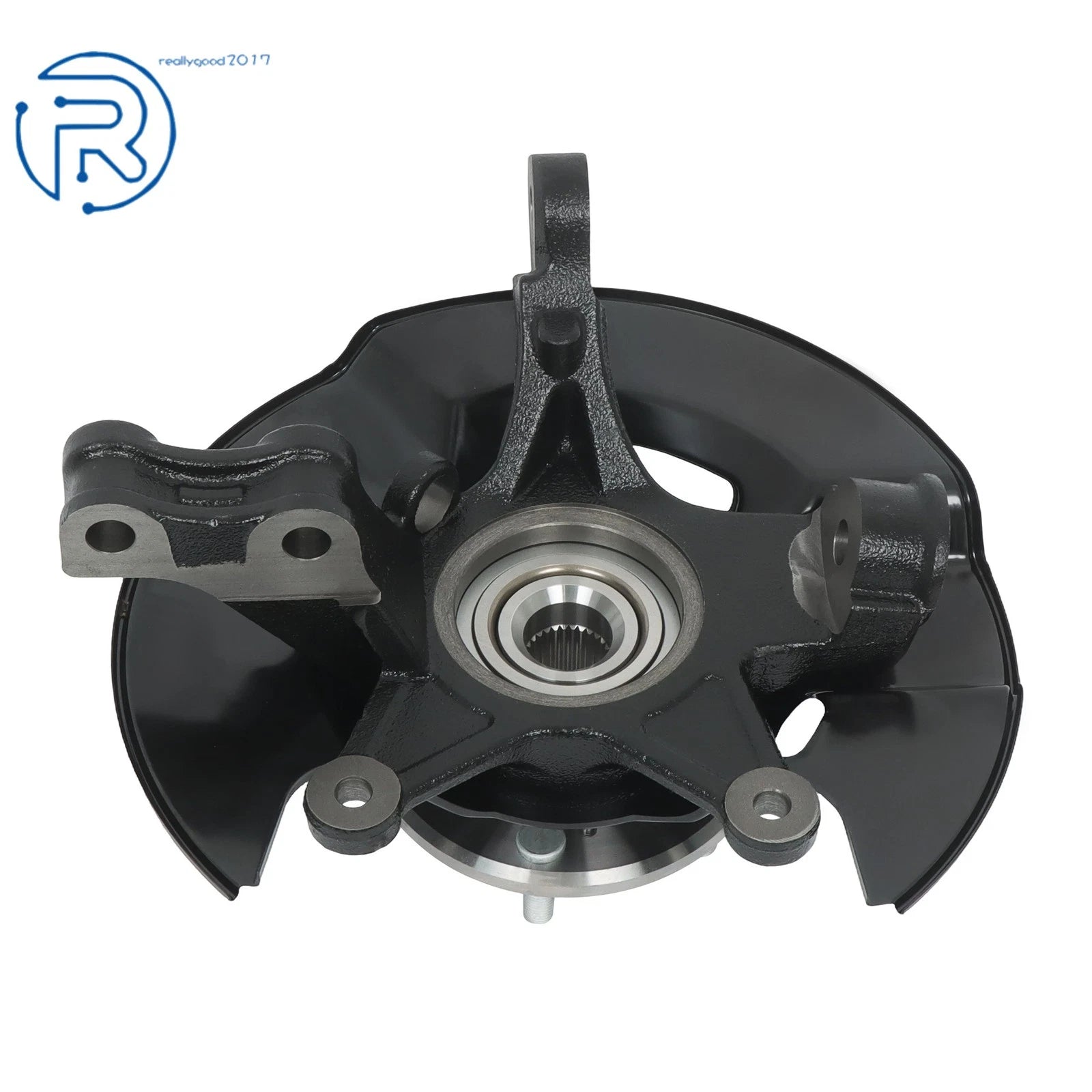 Front Right Steering Knuckle with Wheel Hub Bearing for Honda Pilot (2005-2008)