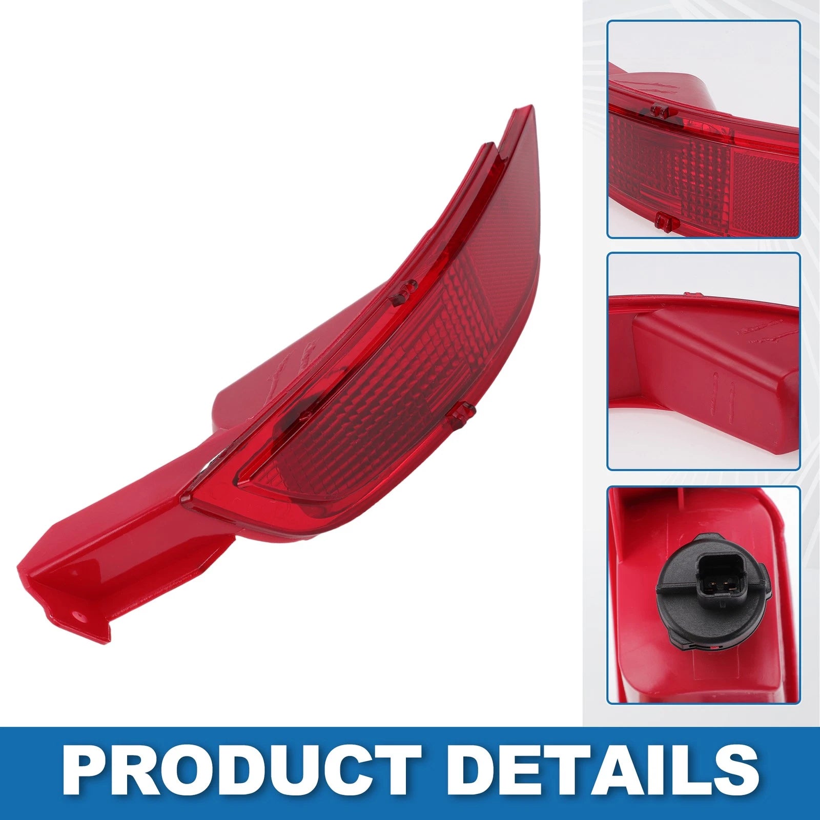 1pc Left Rear Bumper Tail Light Shell for Ford Fiesta (2009–2015) No. 8A6115K273AB
