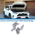 Set of 2 Hood Hinges for Nissan Altima (2013–2018) No. 654003TA0A