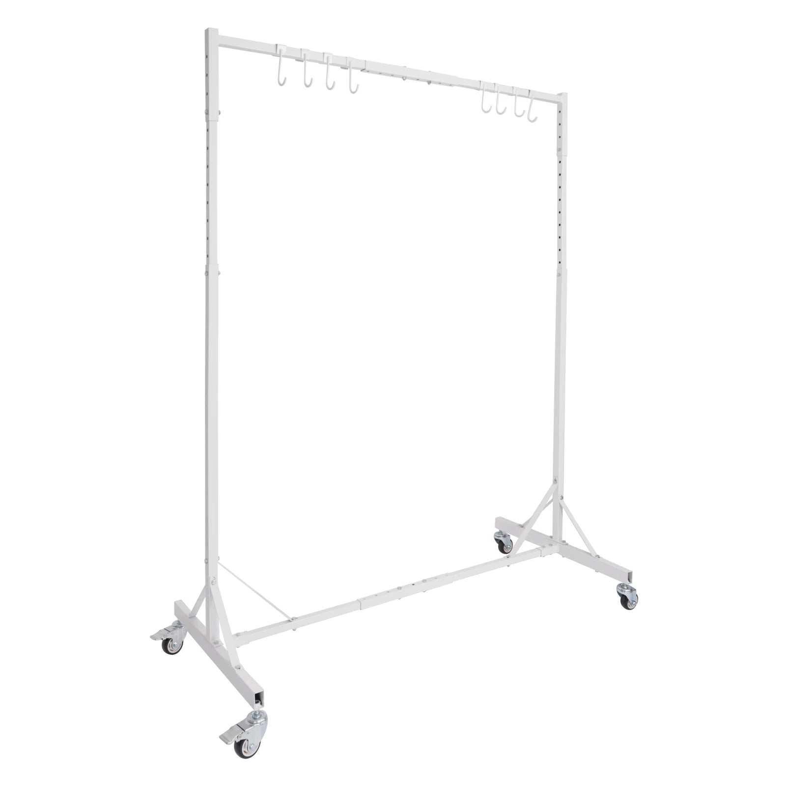 Adjustable Painting Rack for Automotive Paint Stand (8 Hooks)