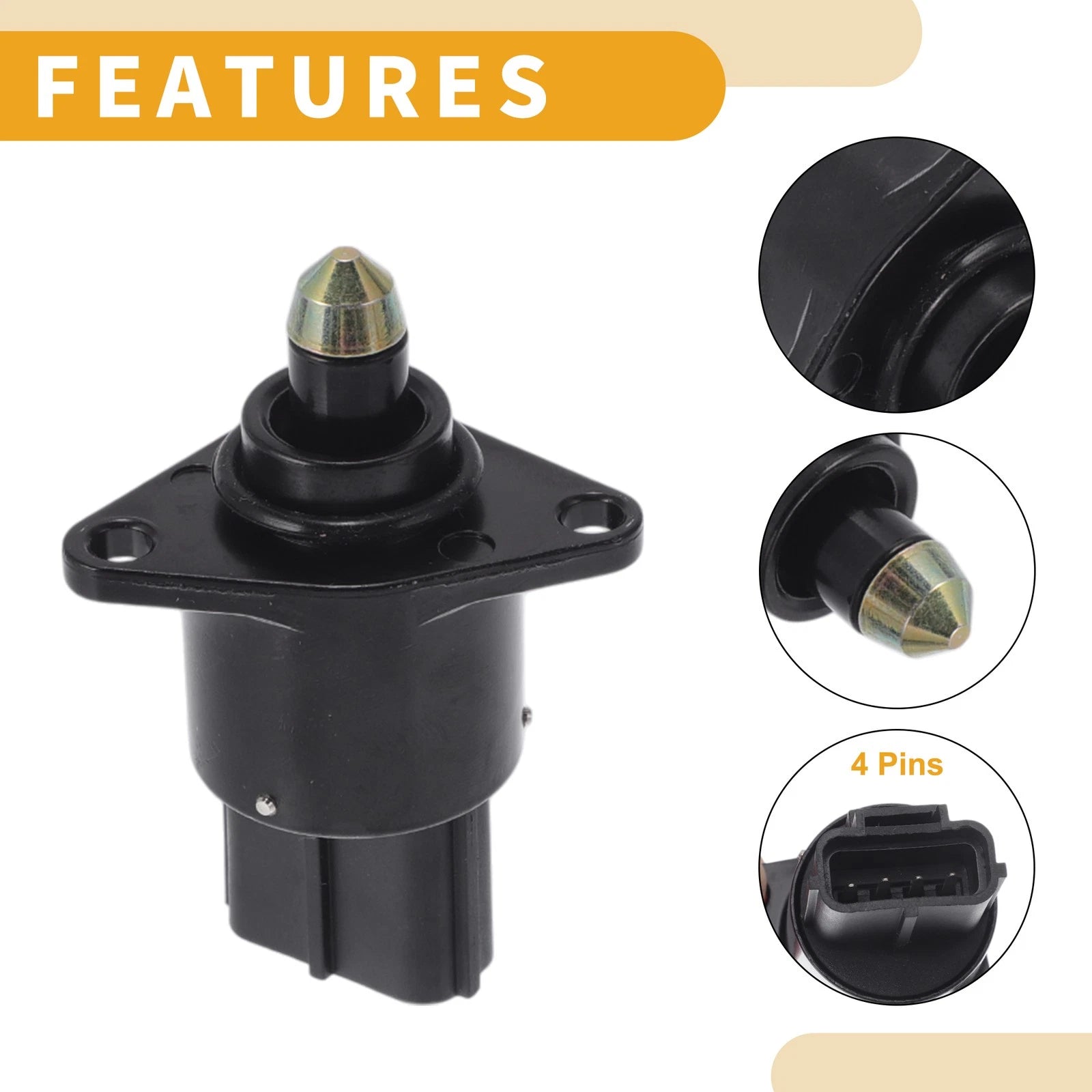 Idle Air Control Valve for Chrysler Sebring (2001–2002) No. 04591611AA