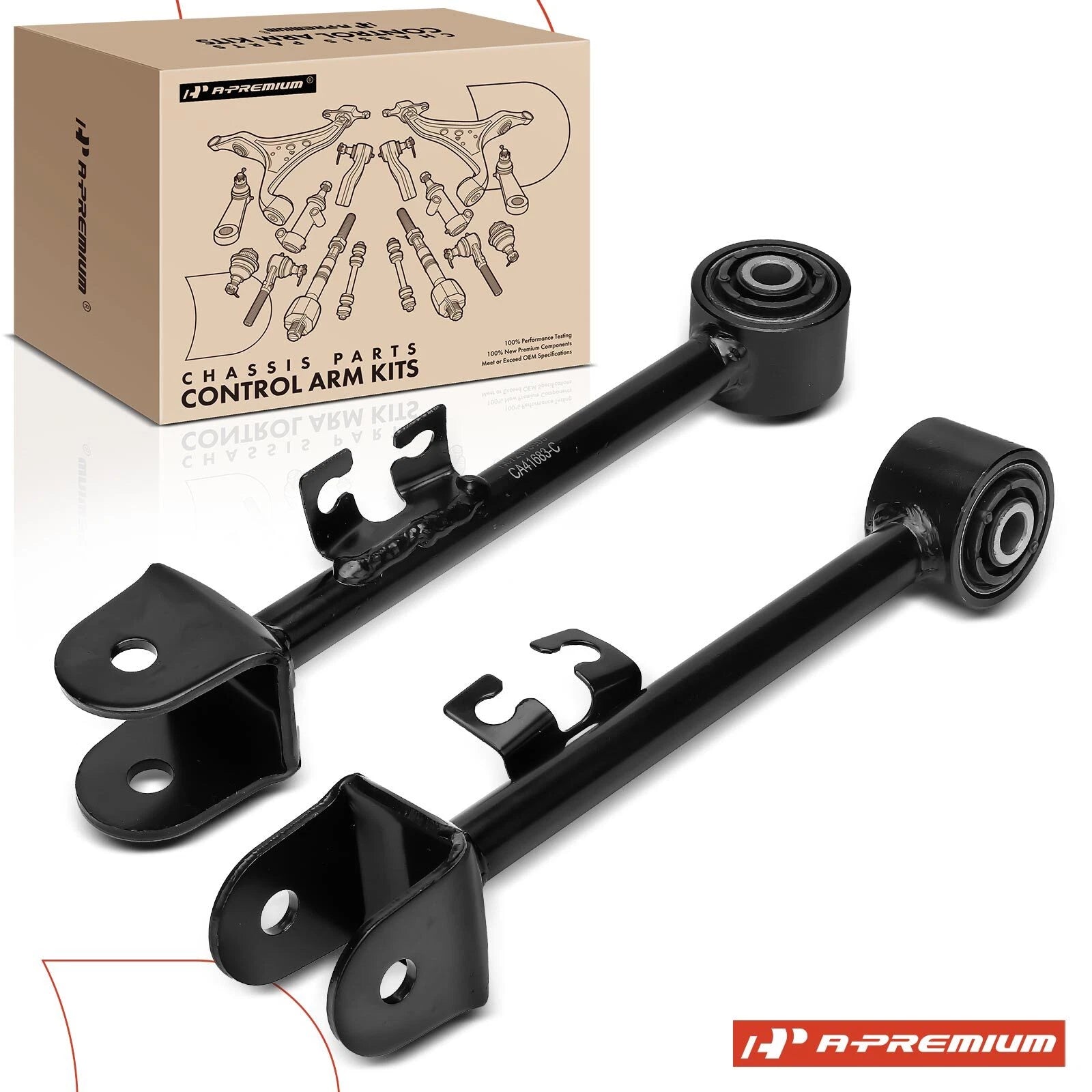 2X Rear Upper Forward Control Arm for Hyundai Genesis Coupe (2010–2016)
