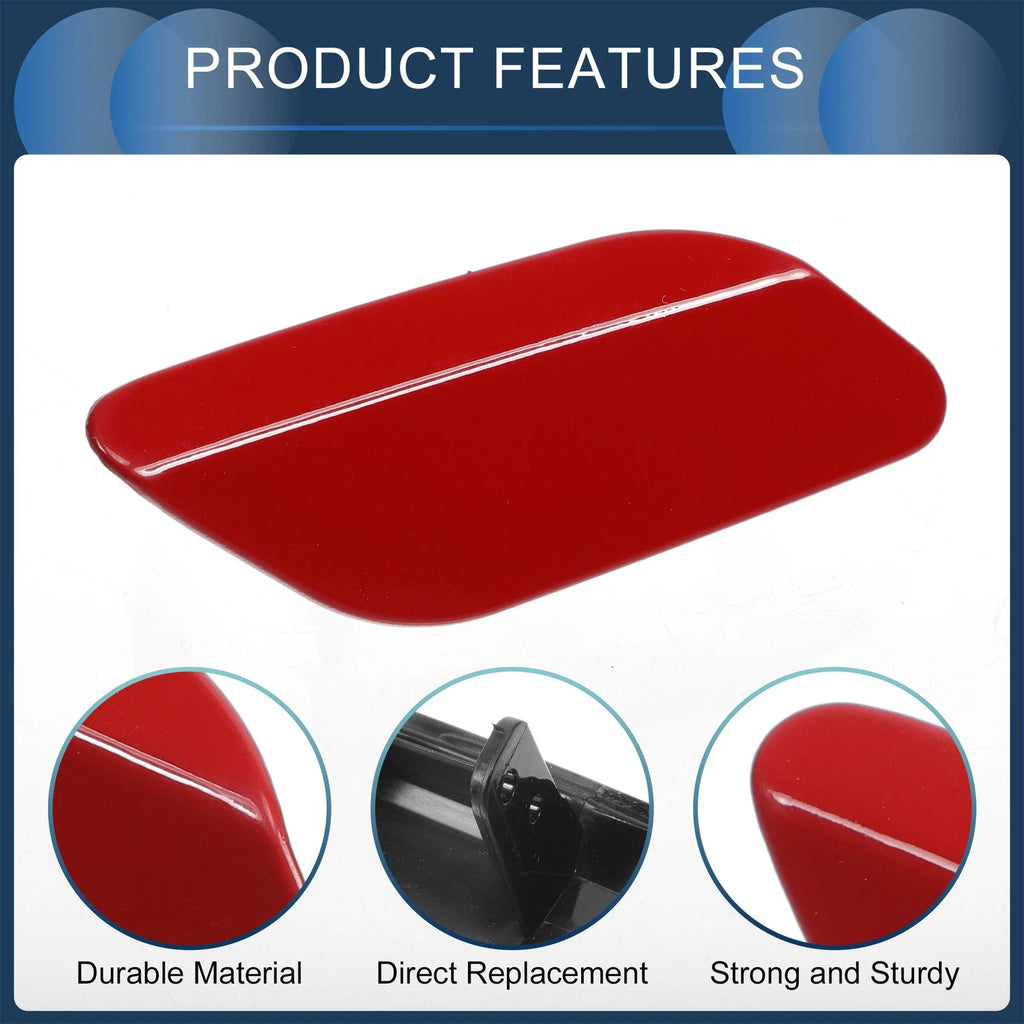 Front Right Washer Nozzle Cover Cap for Volkswagen Jetta A6 (2011–2014) Red