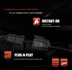 4X H11 Oslamp LED Headlights for 2018 (6000K Hi/Low Beam Fog Light)