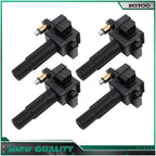 Set of 4 Ignition Coils for Subaru Impreza 2.0L (2003–2005) & Saab 9-2X 2.0L (2005)