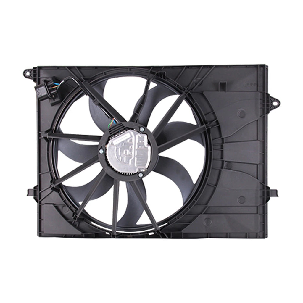 Replacement Plastic Radiator/Condenser Fan Assembly w/One Big Fan