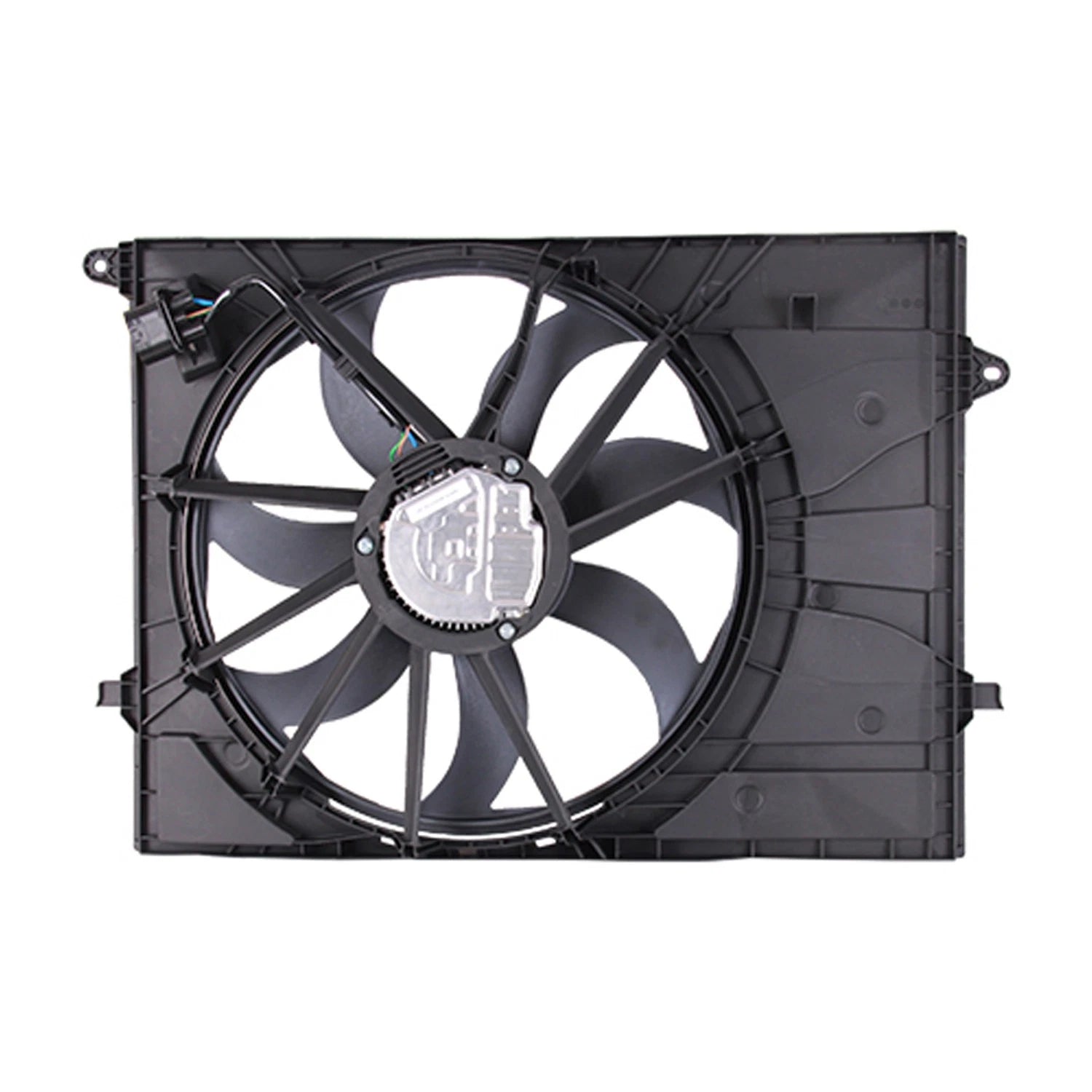 Replacement Plastic Radiator/Condenser Fan Assembly w/One Big Fan
