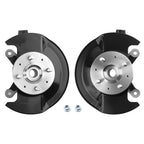 2x Front Steering Knuckles & Wheel Bearing Hubs for Honda Civic (2001–2002)