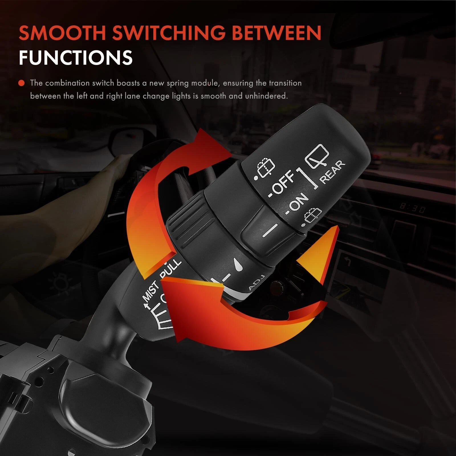 Windshield Wiper Switch for Honda CR-V (2008-2012) Insight (2010-2012)