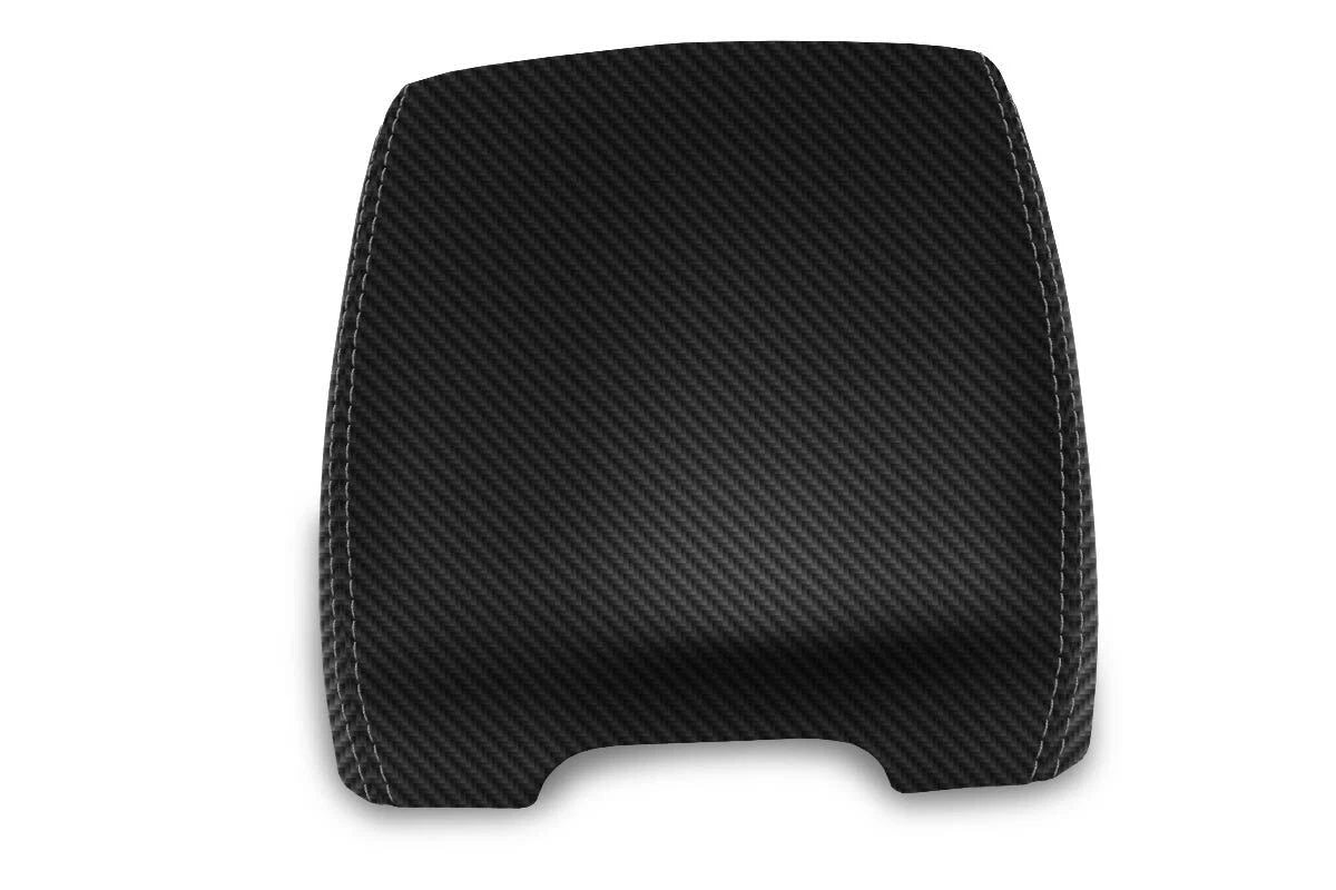 Console Lid Armrest Cover for Infiniti FX35 (2009–2012) Carbon Fiber