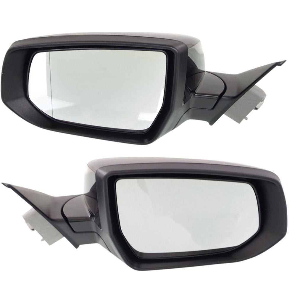 Set of 2 Heated Mirrors for Chevy Malibu