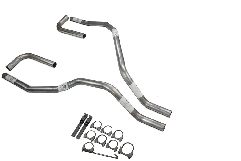 Dual Exhaust for Nissan Titan (2004–2006) 2.5 Inch No Muffler Side Exit