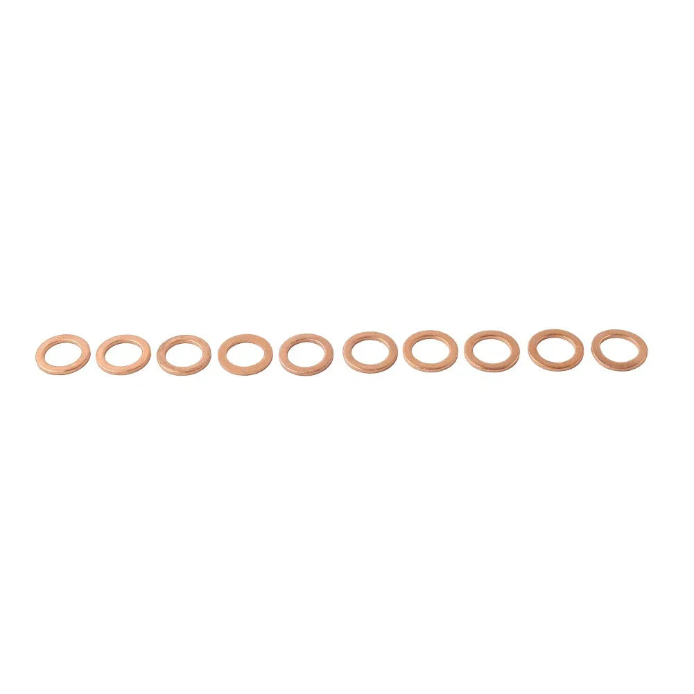 10 x M12*1.5 Copper Oil Drain Plug Gasket Seal for Universal Applications