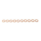 10 x M12*1.5 Copper Oil Drain Plug Gasket Seal for Universal Applications