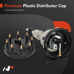 Ignition Distributor with Module, Cap & Rotor for Ford F-150/250 (1988-1991)