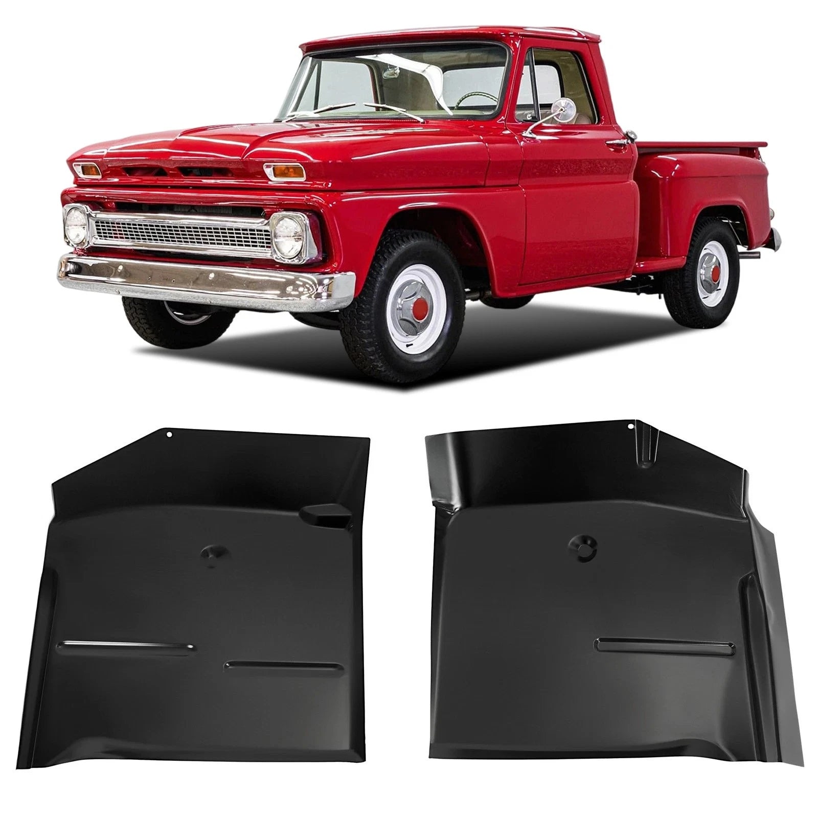 Front Cab Floor Pan Sections for Chevy GMC C/K Pickup (1960–1966)
