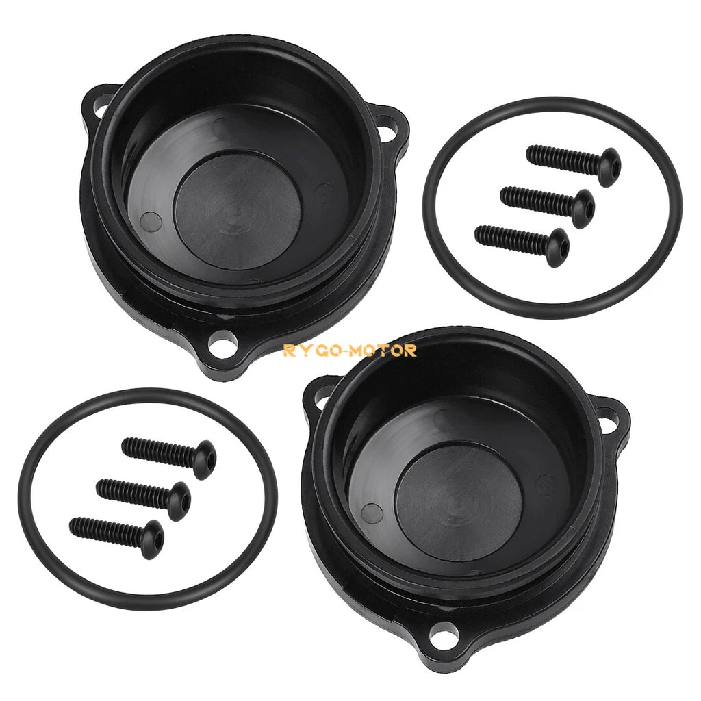 2X Front Wheel Hubcap for Polaris Magnum Scrambler Sportsman (2000–2006)