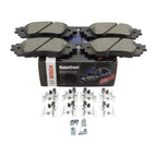 Set of 4 Bosch QuietCast Rear Ceramic Brake Pads for ES350 RX350L UX200 Avalon Camry (2007–2023)