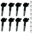 Set of 8 Ignition Coils & Spark Plug Packs for Ford F-150 Mustang (2011–2020)